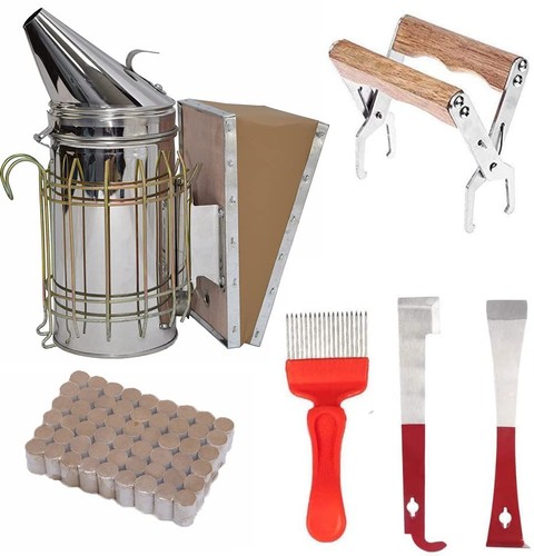 Beekeeping tool kit with bee - kit,