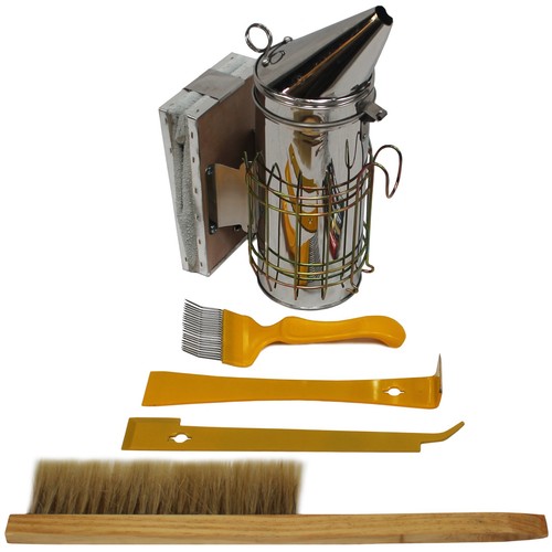 Bee smoker uncapping fork - smoker,