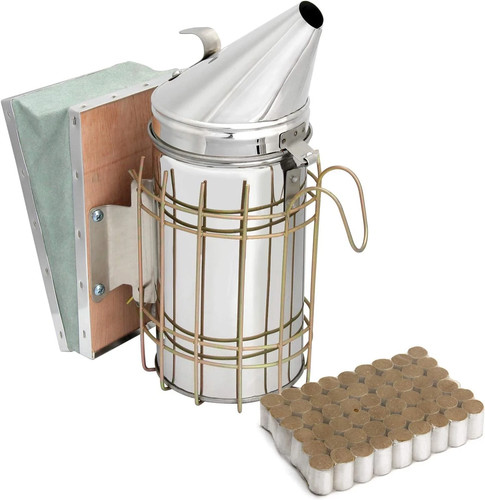 Bee hive smoker stainless - bee,