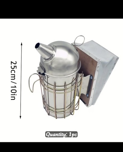 Bee hive smoker stainless - bee,