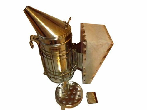 Galvanised steel smoker - steel, for