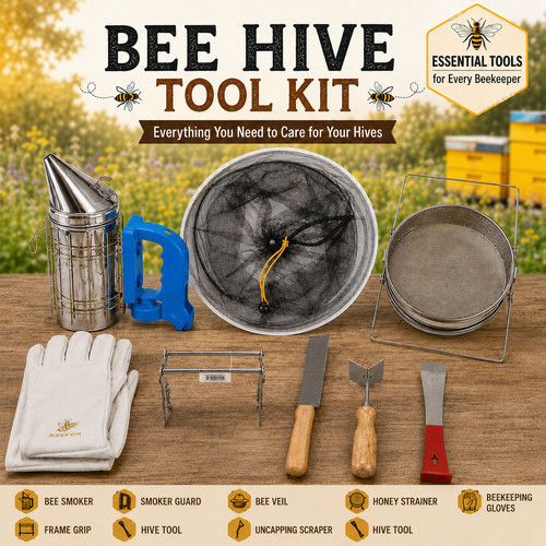 Bee hive bundle tool - hive, kit
