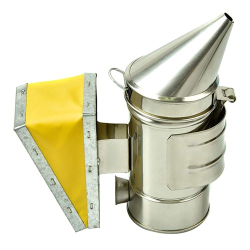 Stainless hive smoker - stainless,
